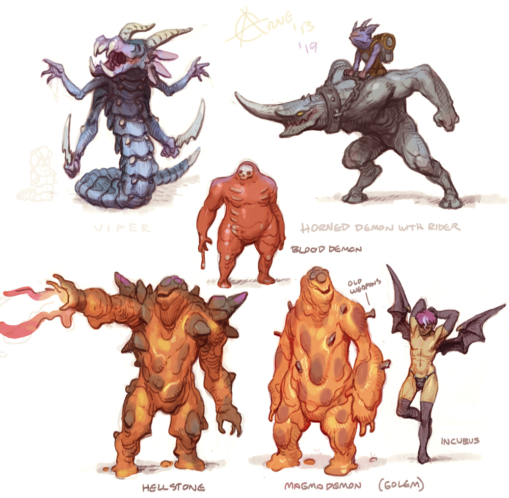Diablo monsters